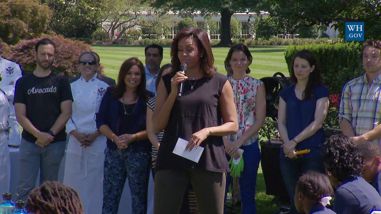 White House Kitchen Garden Harvest