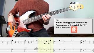 Alicia Keys - No One BASS COVER + PLAY ALONG TAB + SCORE