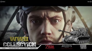 AttractMode/CORE Type R Systems: World War 2 Collection (only PC games shown)