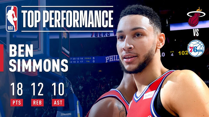 Ben Simmons Leads the 76ers' Big Comeback, Gets a Triple-Double | February 14, 2018