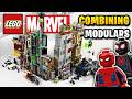 Combining EVERY LEGO Marvel Mini Modular Building Sets