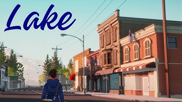 HOW BIG IS THE MAP in Lake? Walk Across the Map