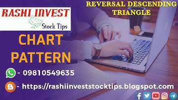 Reversal Descending Triangle | Chart Pattern | Price Action | Technical Analyst | By @RASHIINVEST