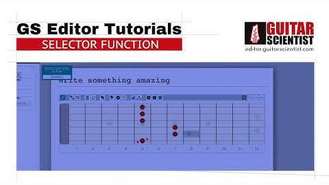 [ENG] Selector function - Guitar Scientist Editor Tutorials