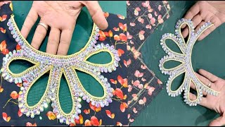 Embroidered Gala Lagane Ka Asan Tarika | Neck Design screenshot 4