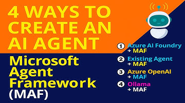 2. Hoe bouw je een AI-agent met behulp van Microsoft Agent Framework - Azure AI Foundry + OpenAI ...