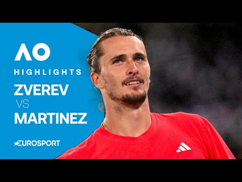 OPEN D'AUSTRALIE 2025 - Intraitable, Alexander Zverev écrase Pedro Martinez au 2e tour