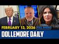 TRUMP FALLS ASLEEP STANDING UP – Noem &amp; Lewandowski HAVE BEDROOM ON THEIR GOV JET – Feb 13, 2026