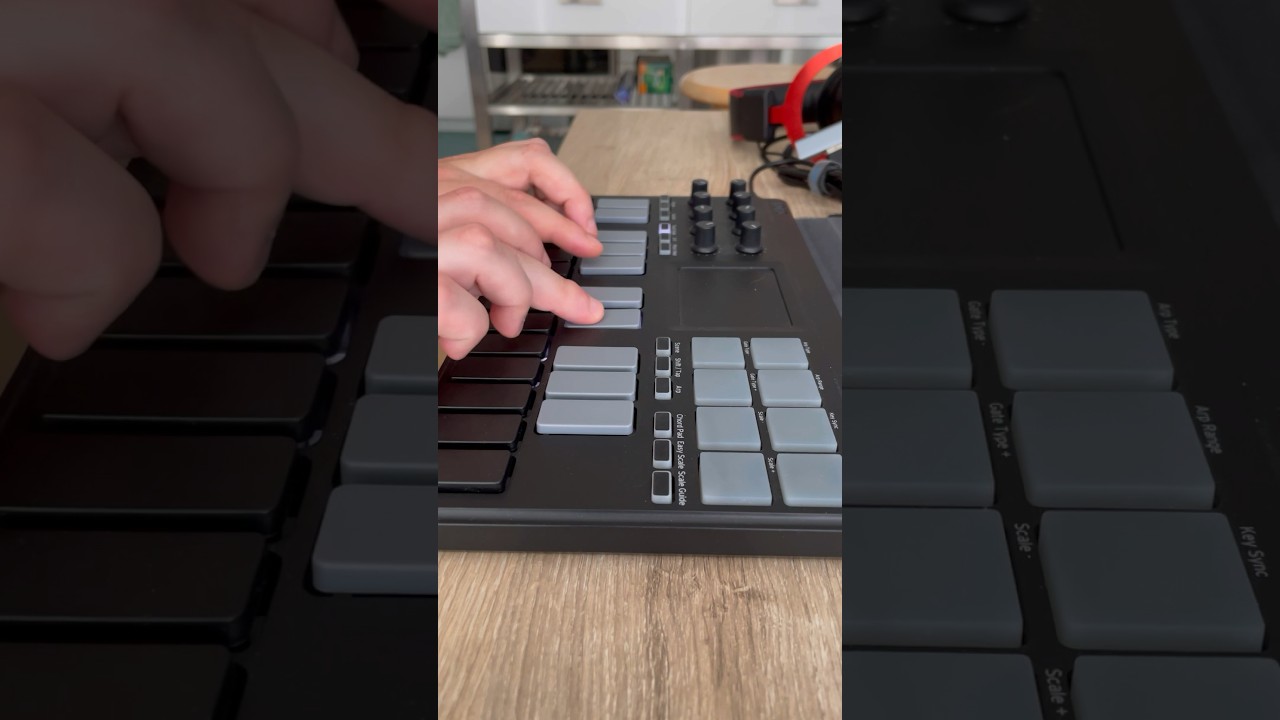 korg nanokey studio + koala sampler tune fork and click clacks