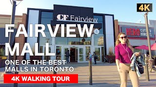 4K See why this is One of the BEST Malls in TORONTO Canada | Fairview Mall Walking Tour