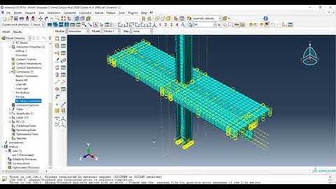 Modelling Steel-Concrete Composite bolted connection - Part 24