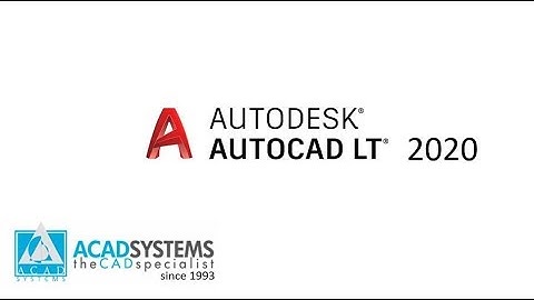 Acad Systems AutoCAD LT 2020 New Features