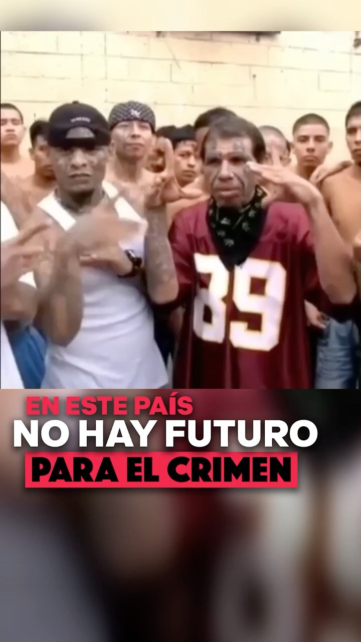 ¿Cuántos años puede pasar un pandillero en la cárcel en El Salvador? @PaoCastilloOf