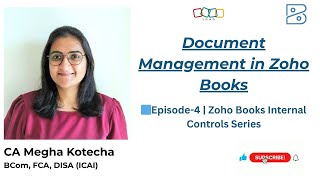 Document Management in Zoho Books | Internal Controls Series – Ep. 4