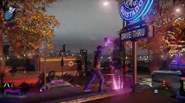 inFAMOUS Second Son Destroying D.U.P.  Mobile Command Center Lantern District