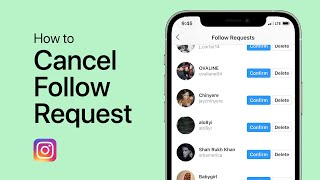 How To Cancel Follow Request On Instagram - Tutorial