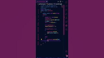 Perfect Number | JAVA | Speed Codes. #codingtutorials #javaprogramming #coding #coder