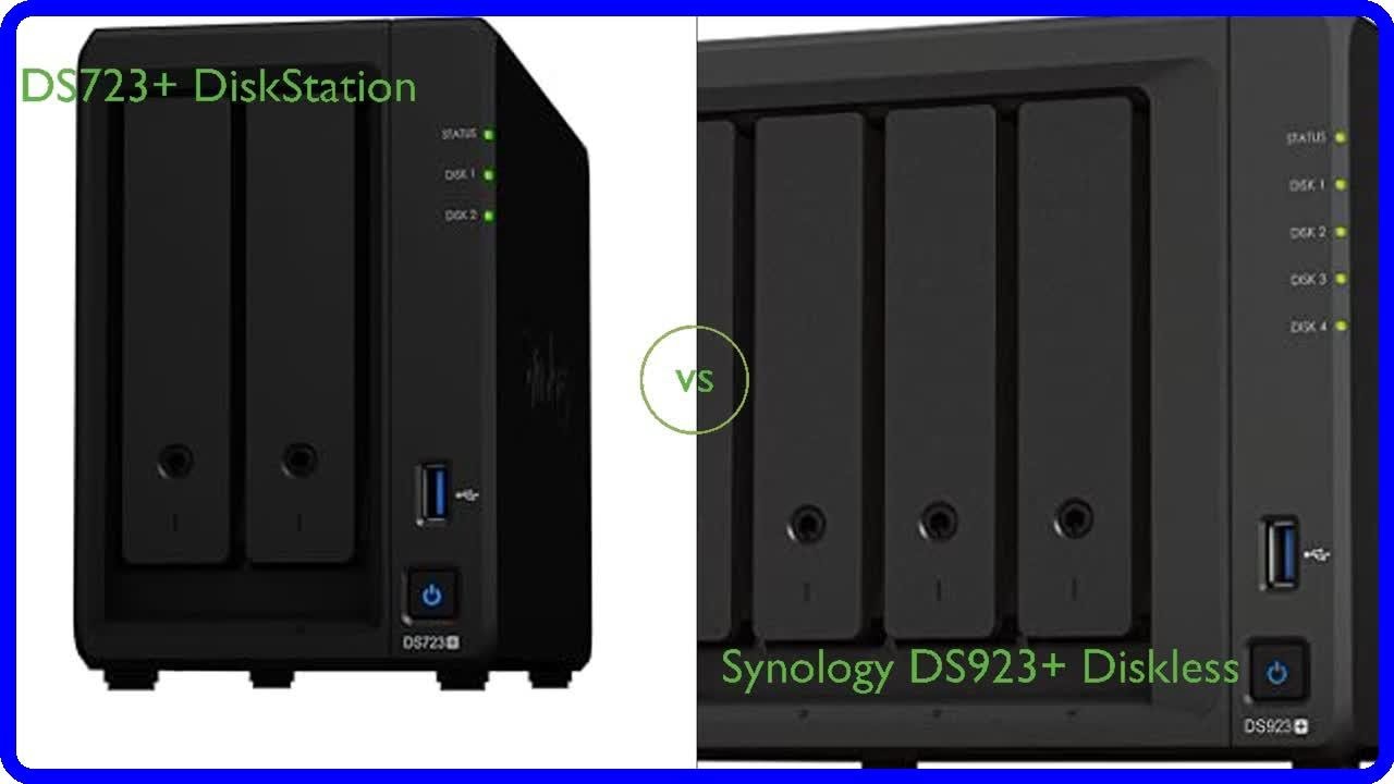 Review: DS723+ DiskStation vs Synology DS923+ Diskless - YouTube