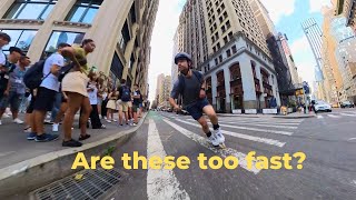 Threading the needle | Race wheels vs New York City screenshot 5