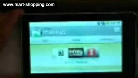 APad E8001 - 7.0 Inch Android 2.1 multi-touch Tablet PC MID Entertainment and Internet