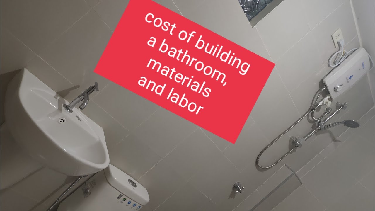 How much to build a bathroom, materials and labor Emzi Channel 