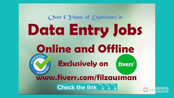 For Only 5$ 🤓👇🔥🔥 I will do online and offline data entry jobs