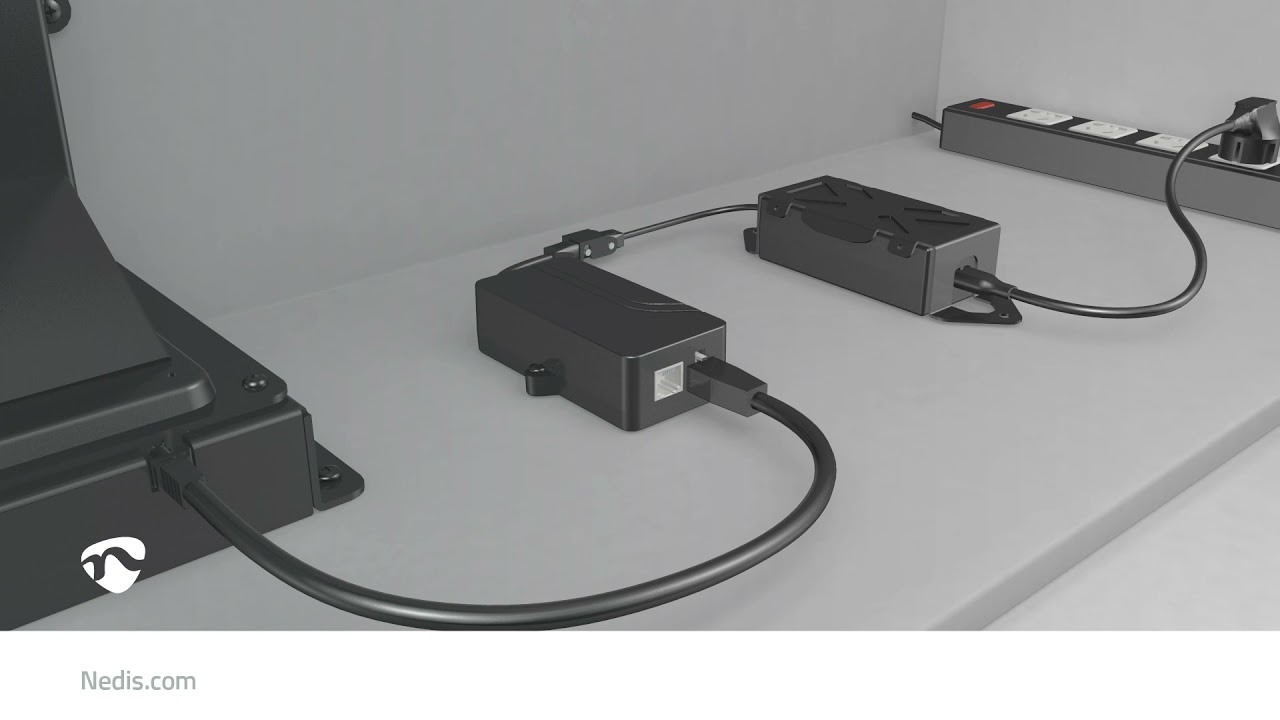 How To - Nedis Motorised TV Stand | 42 - 65 " | 50 kg | TVSM5830BK