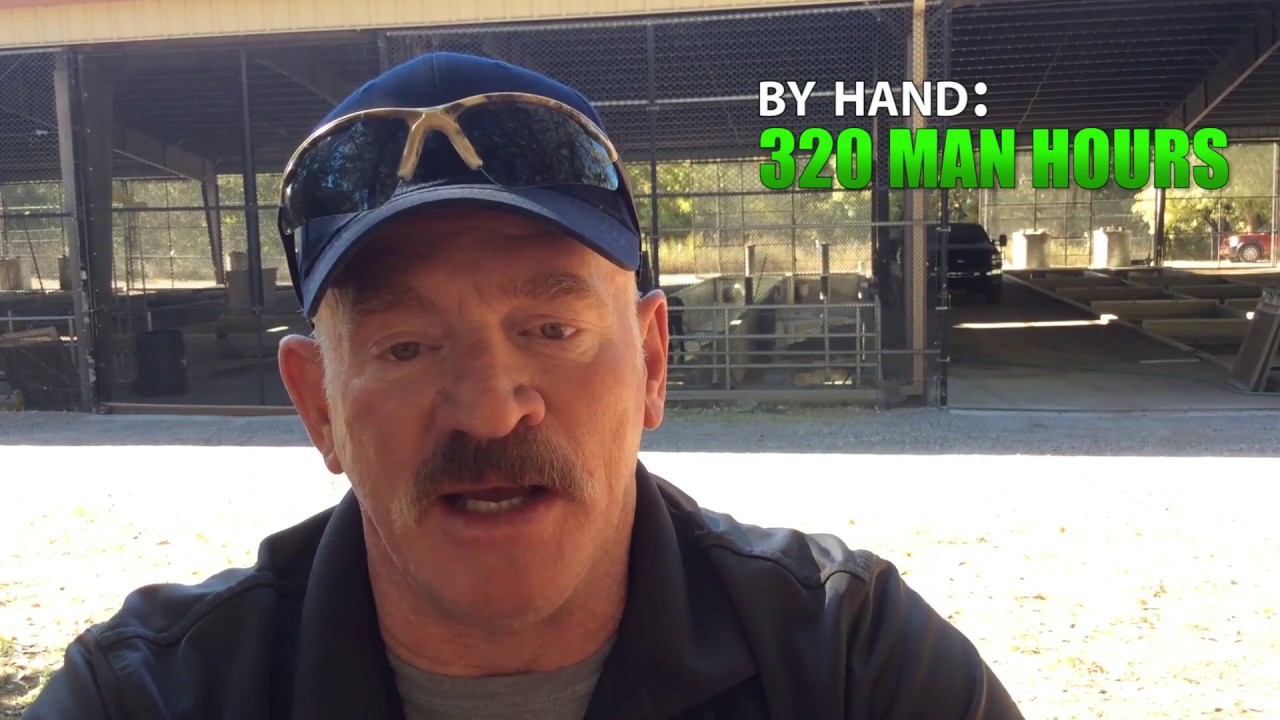 HOW THE DUSTLESS BLASTER CAN DO WORK 20 TIMES FASTER THAN BY HAND