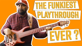 Chaka Kahn 'I Feel For You / Ain't Nobody' Andrew Gouche Bass Playthrough