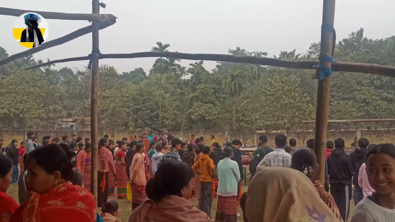 Zikabri all hajong meeting la welcome dancs 