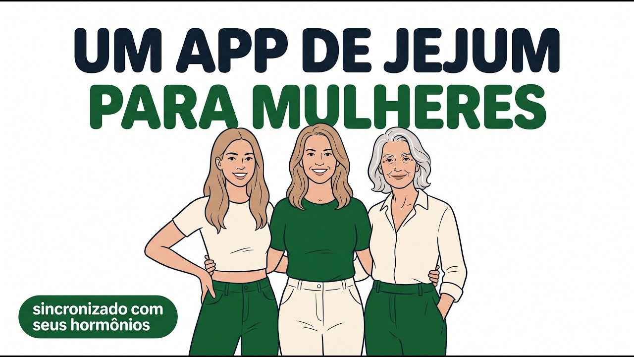 App de jejum para os hormônios da mulher