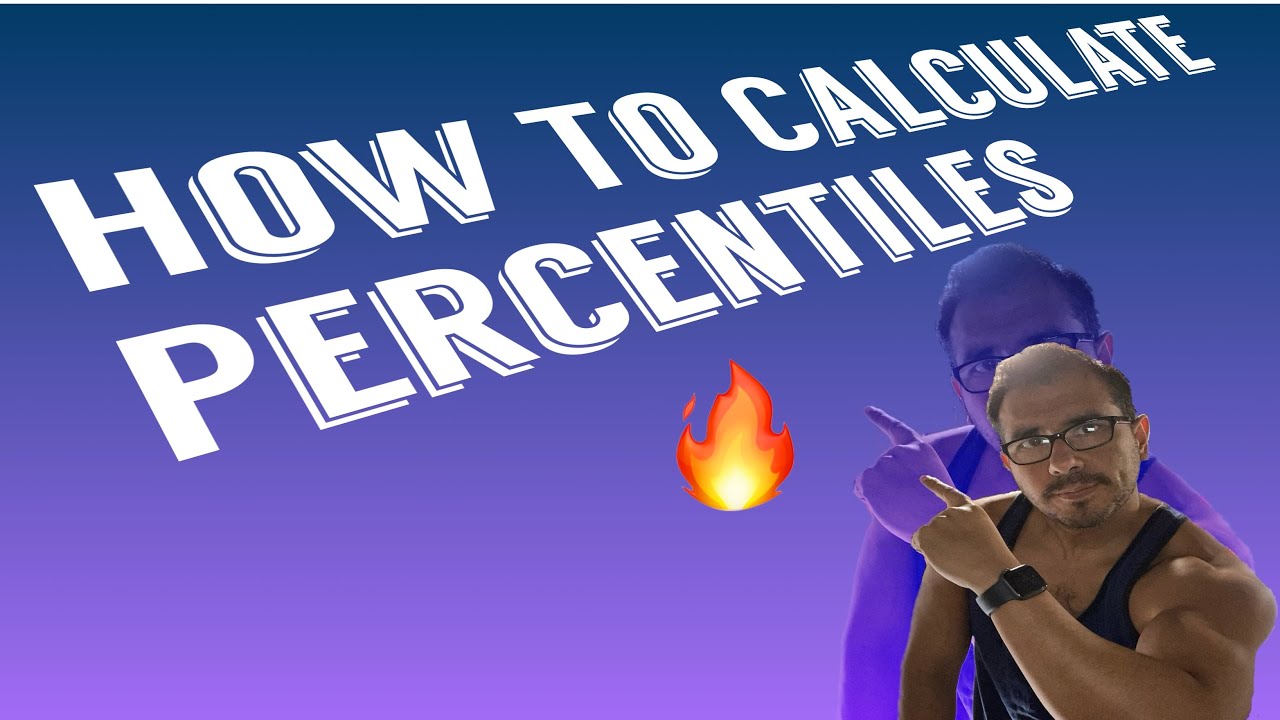 How to find Percentiles (Statistics) YouTube