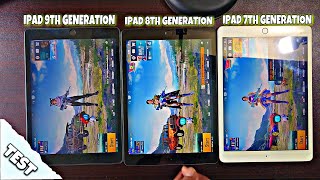 iPad 7th Generation vs iPad 8th Generation vs iPad 9th Generation PUBG Honest Review 2022 | PUBGM