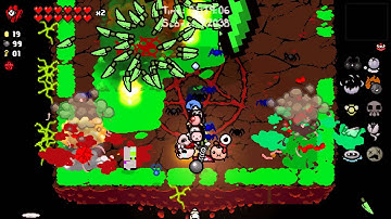 The Binding of Issac: Afterbirth: Mega Satan vs the Blank Card + Jera Rune