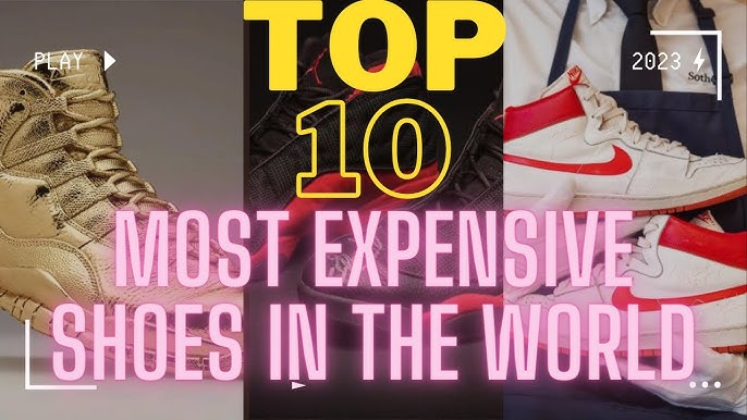 Top Ten Most Expensive Shoes by Nike - Edudwar