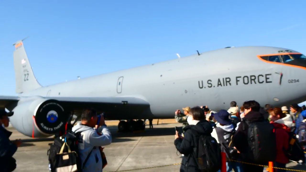 アメリカ空軍 嘉手納基地所属のKC-135R ストラトタンカー