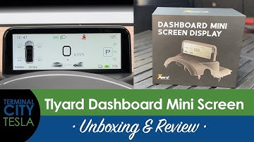 Tlyard Dashboard Mini Screen Installation & Review (Intel version)