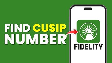 How To Find Cusip Number On Fidelity - Step by Step