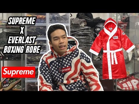 HYPEMANIA | JUBAH TINJU SUPREME! Supreme x Everlast Boxing Robe