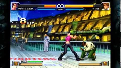 The king of fighters 2002 UM Steam Combos Vanessa