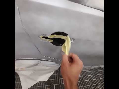   خطوات فك لزق اكرة باب اسود للسيارة 