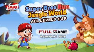 Super Bros Run - FULL GAME (ALL Levels 1-80) Gameplay 2024 screenshot 1