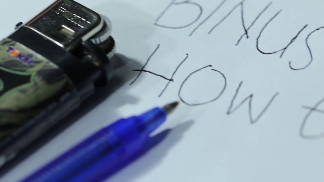 How To Quick Fix Your Dry Ballpoint Pen