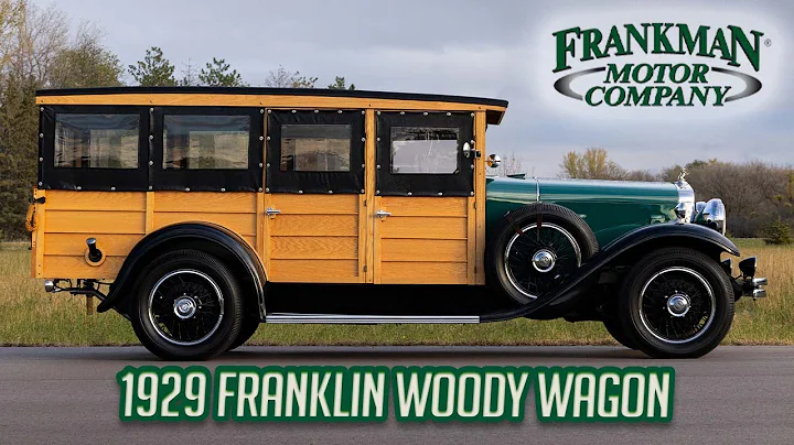 1929 Franklin Model 130 Woody Wagon | Air-Cooled Legend | Handcrafted American Icon!