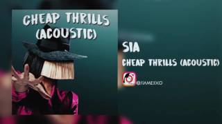 Video thumbnail of "Sia - Cheap Thrills (Acoustic)"