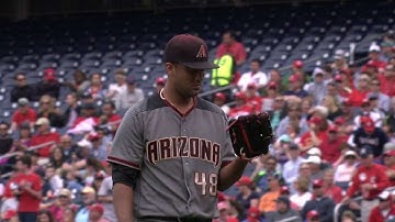 ARI@WSH: Delgado strikes out Zimmerman to end the 6th