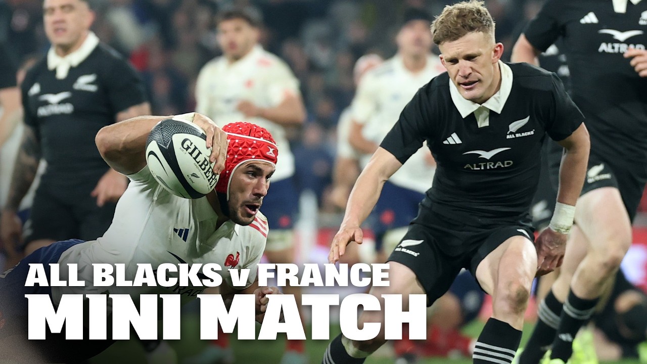 All Blacks v France Dunedin 2025 MINI MATCH