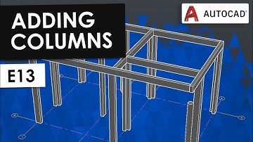 ADDING COLUMNS in AutoCAD Architecture 2023