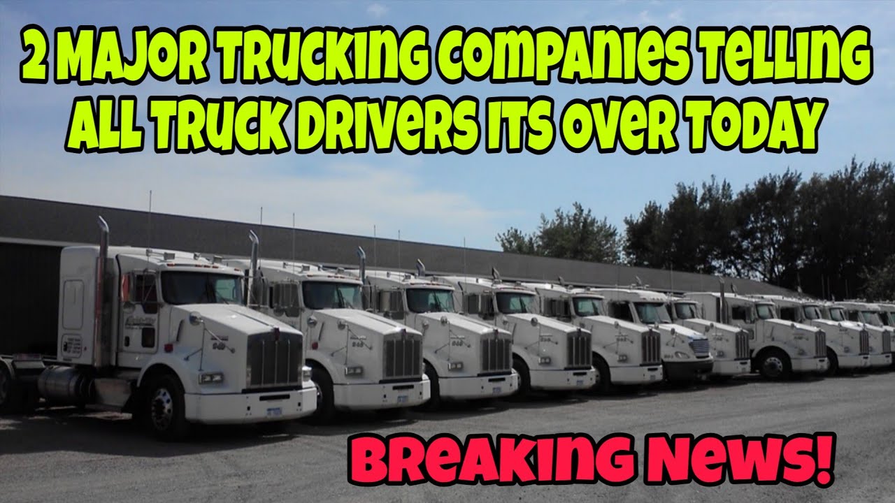 Hundreds Of Truck Drivers Were Just Told That Its All Over Today! Please Share!