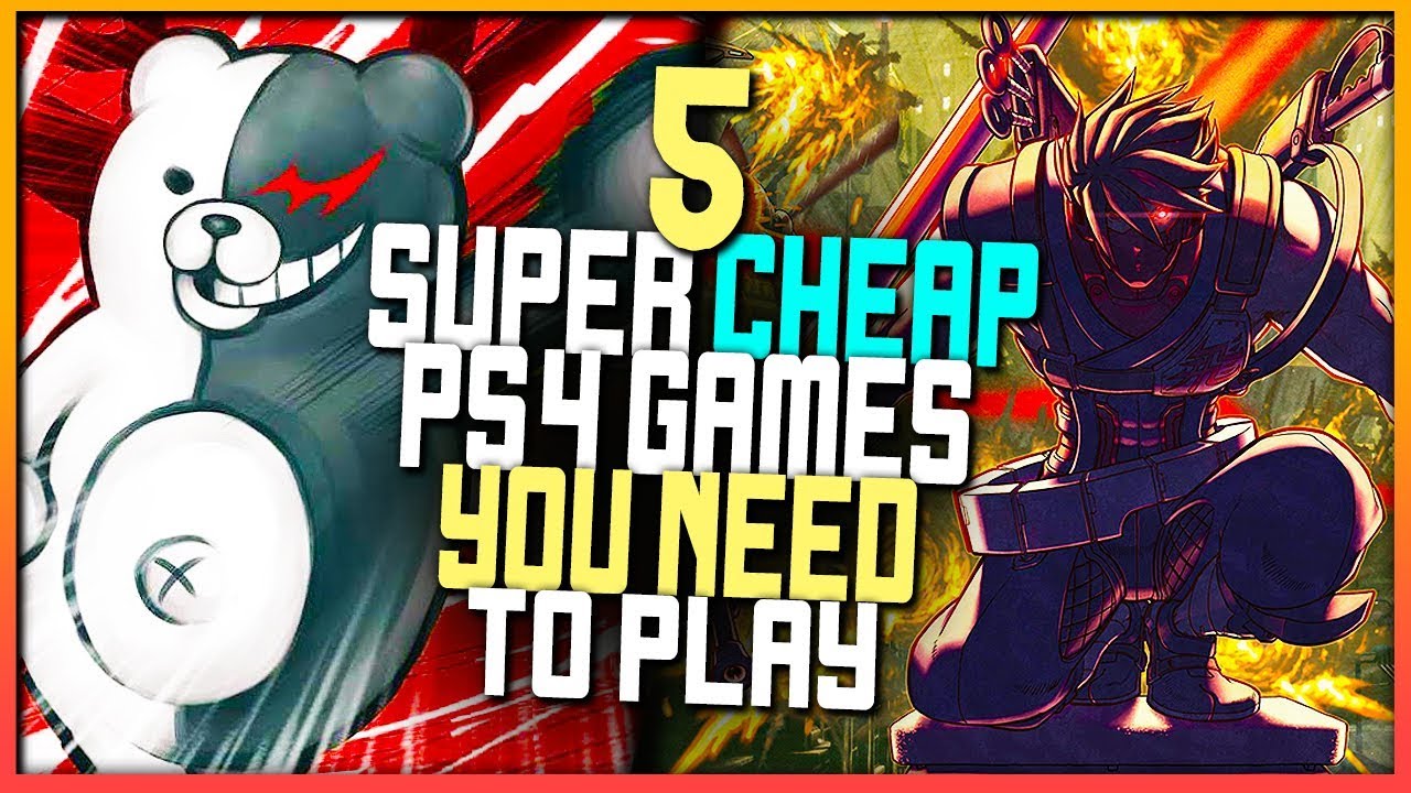 5 SUPER CHEAP PS4 Games YOU NEED To Play - UNDERRATED PS4 Games!